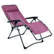 Chaise longue Relax Lounger pour camping : - Modèle : Salsa - Red