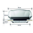 Climatiseur de toit DualClima : 8400H