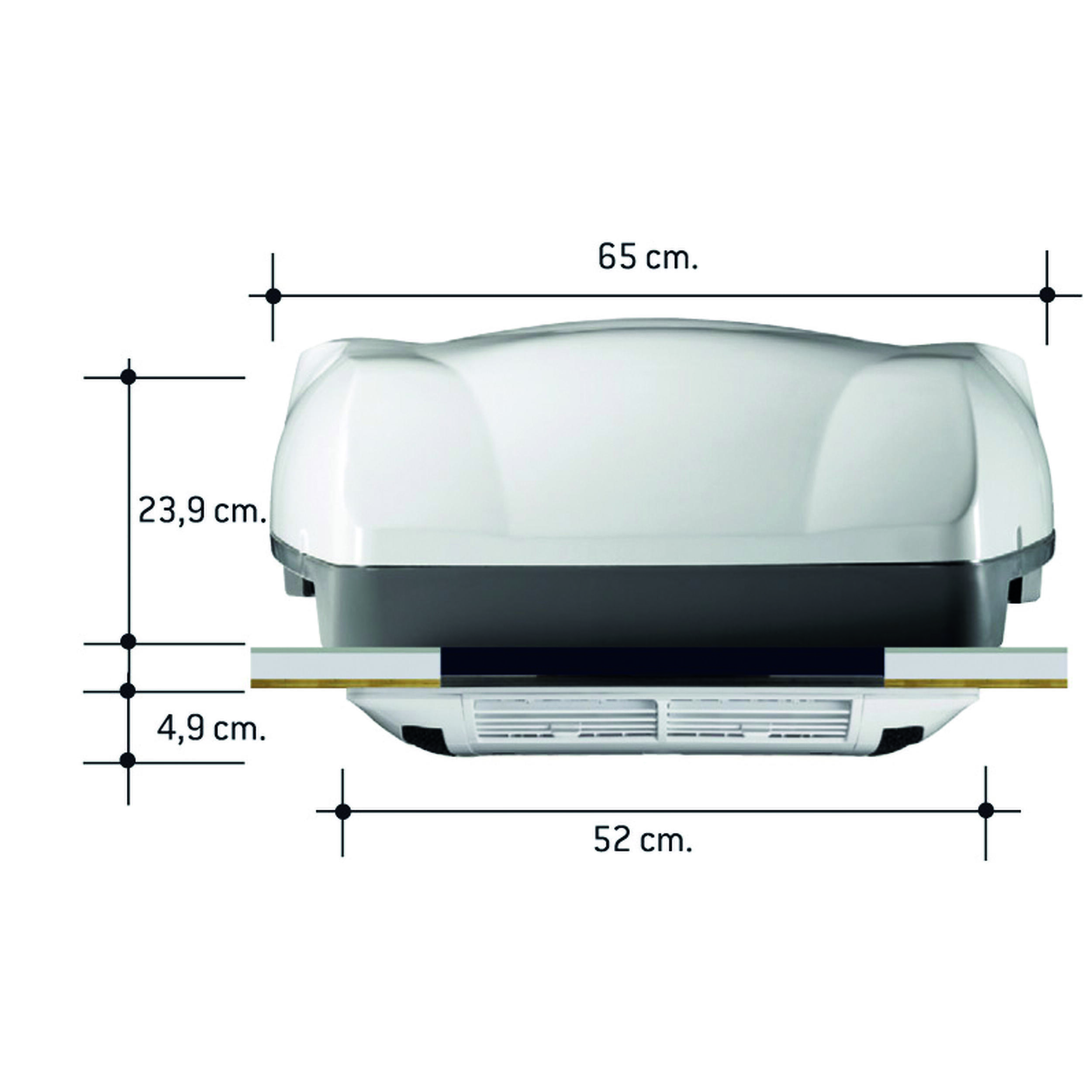 Climatiseur de toit DualClima : 8400H