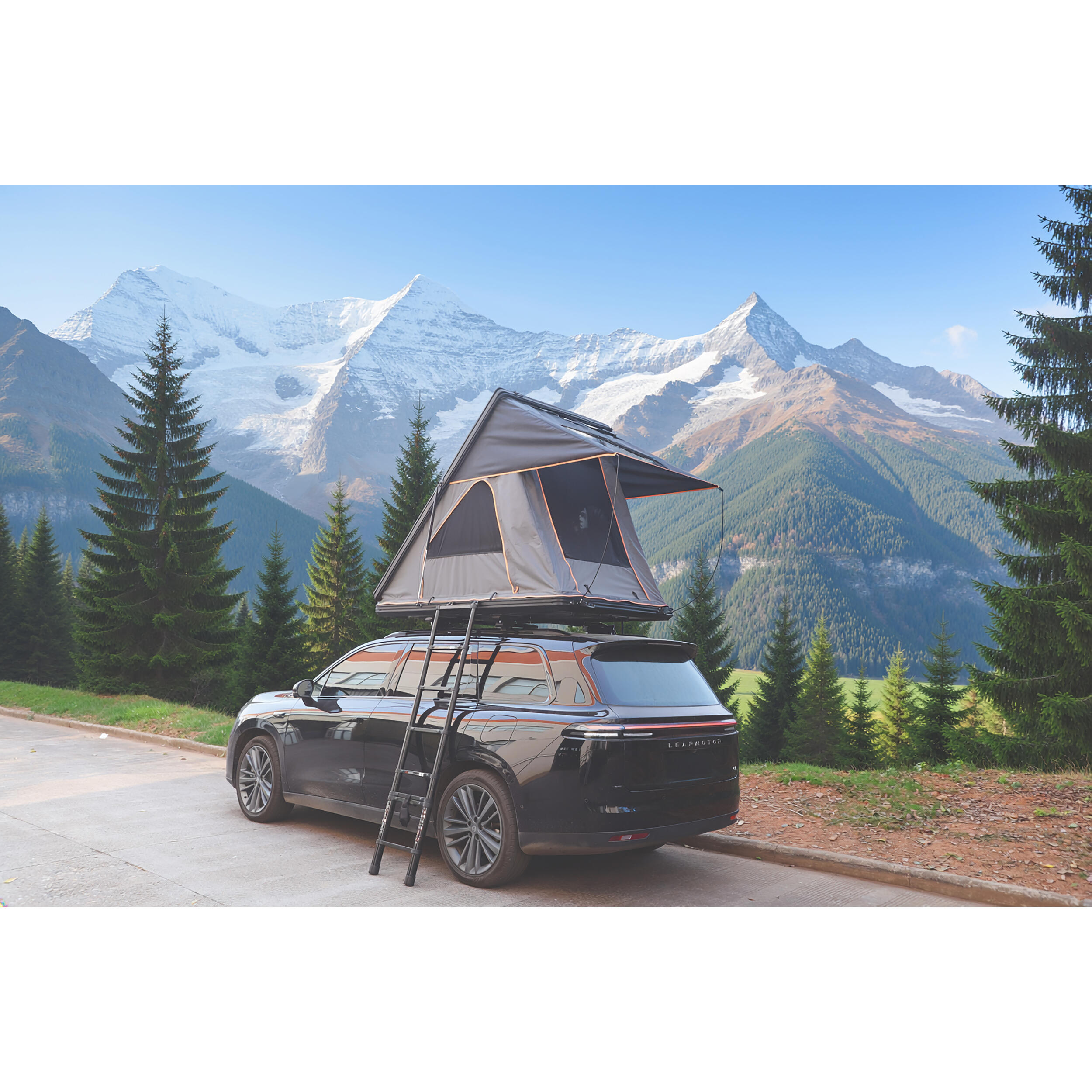 Tente de toit rigide portefeuille Rainbow