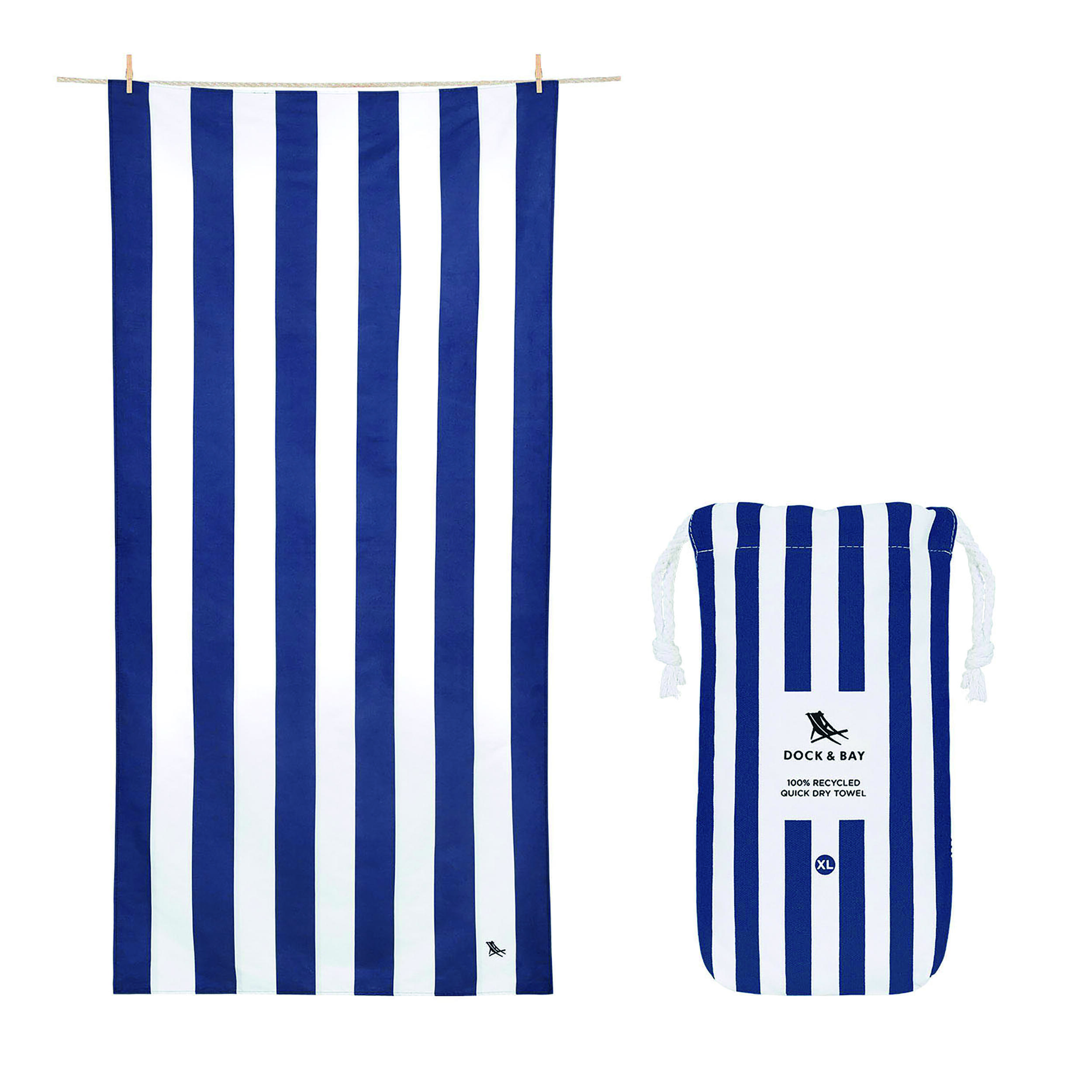 Serviette de plage : Bleu
