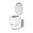 WC fixe C1 avec adaptateur L pour remplacement Thetford