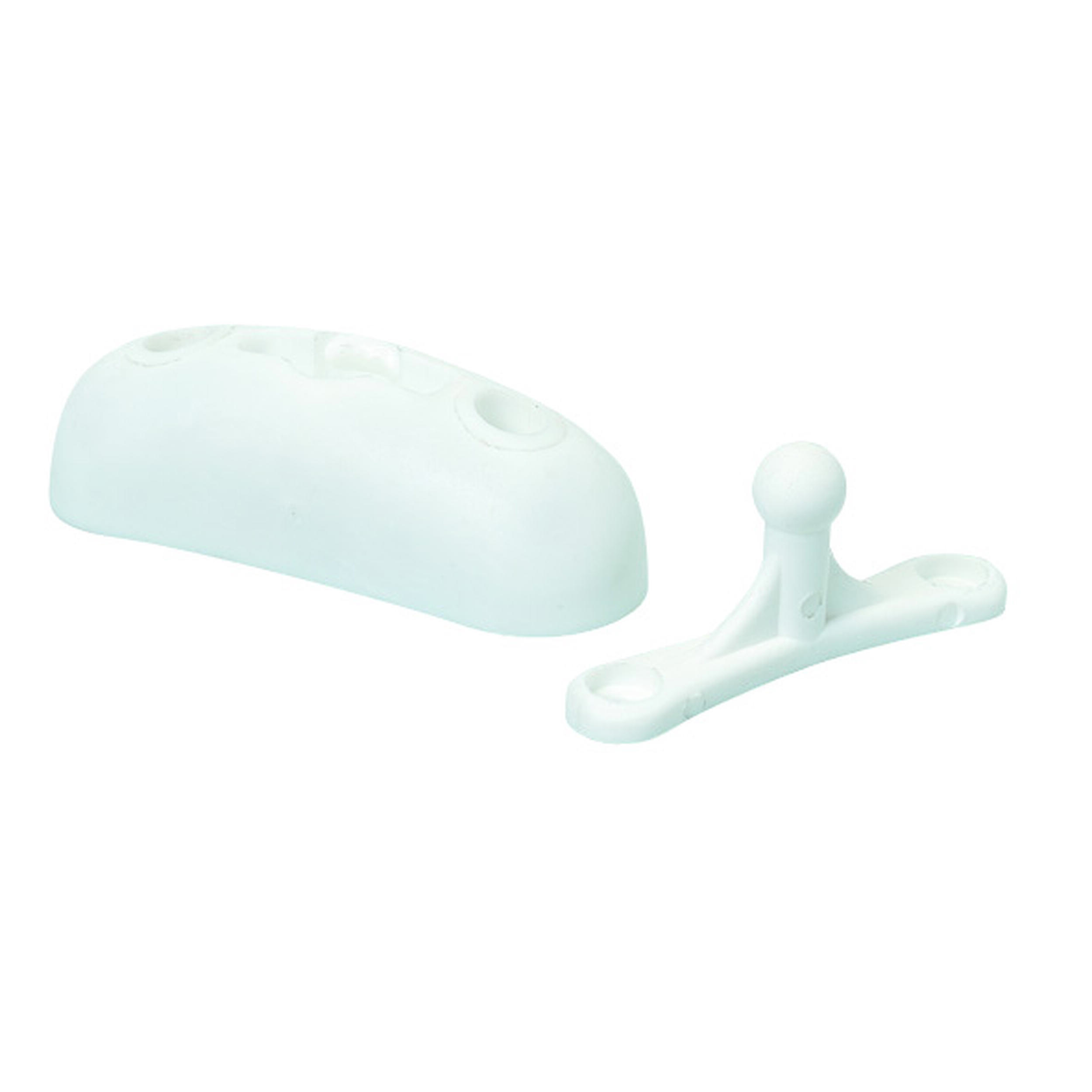 Bloque-porte extérieur blanc 40 mm