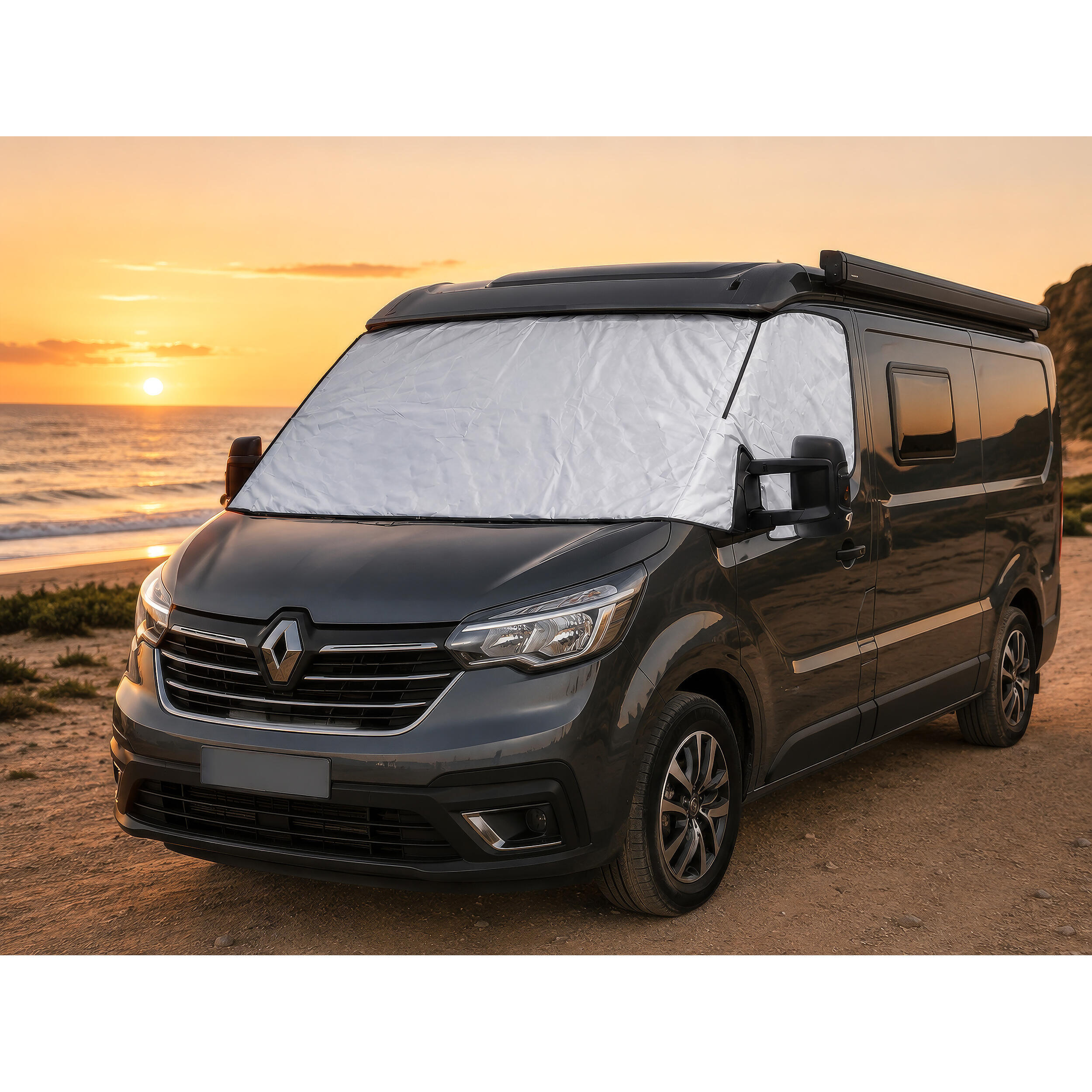 Volet extérieur isotherme Isoplair pour camping-car