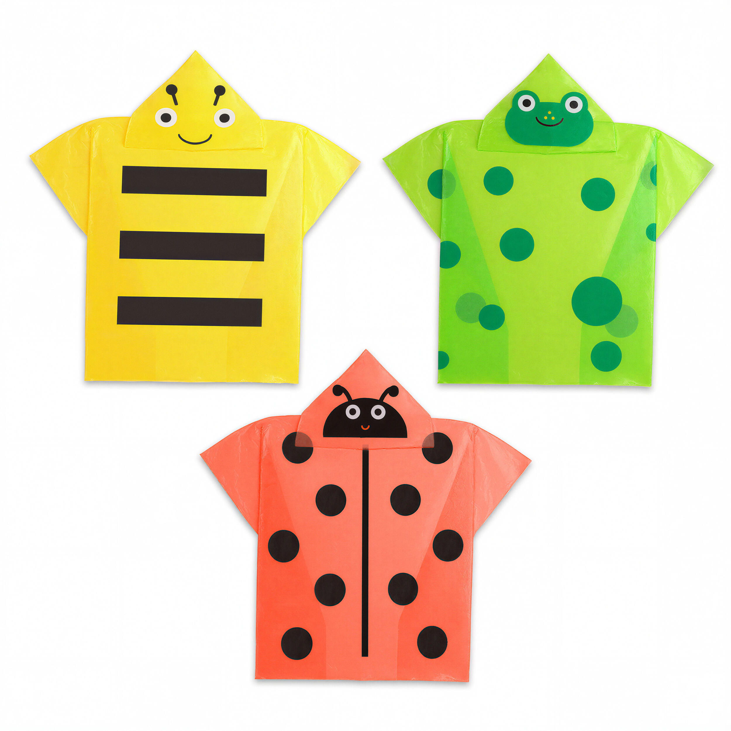 Poncho de pluie enfant motif animal