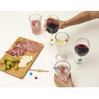 Set de 12 marque-verres en silicone