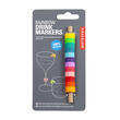 Set de 12 marque-verres en silicone